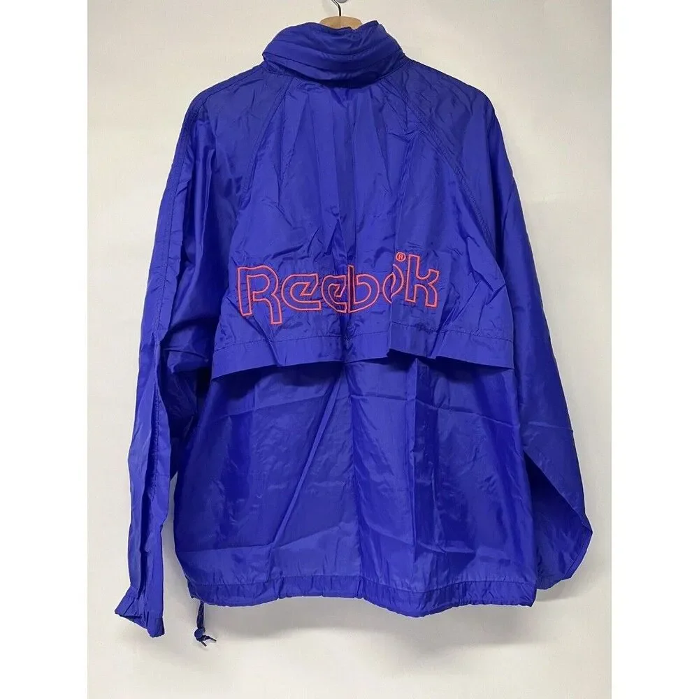 Vintage Reebok Sport Windbreaker Jacket Full Zip Large
